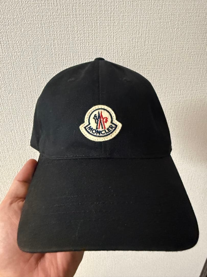 モンクレール　ベースボールキャップ　美品