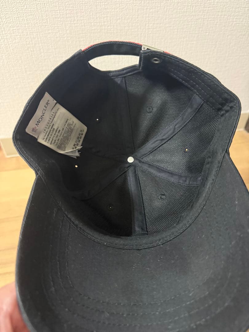 モンクレール　ベースボールキャップ　美品