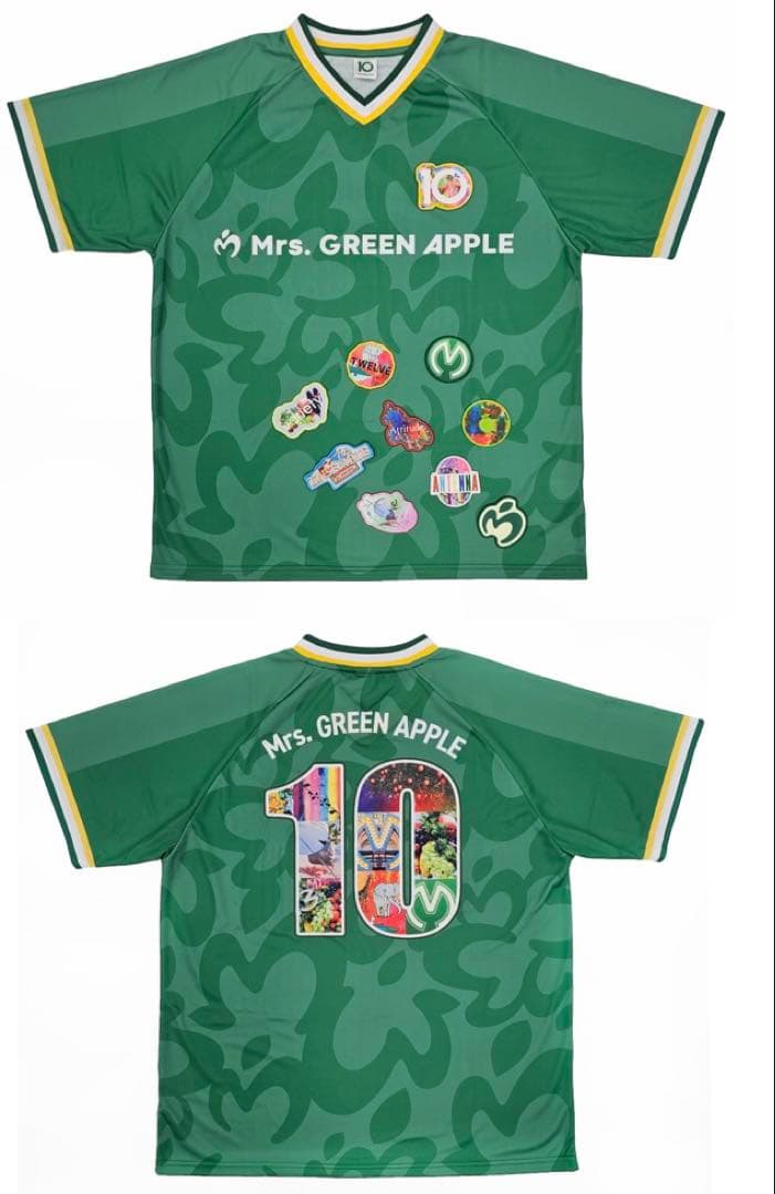Mrs. GREEN APPLE 10 CD&ゲームシャツ