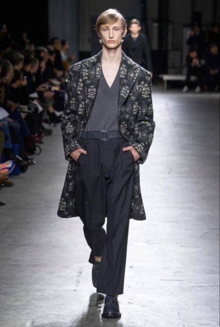 DRIES VAN NOTEN 19-20AW 総柄Tシャツ