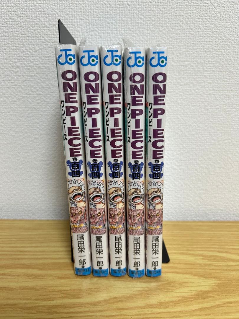 【新品未開封】ONE PIECEワンピース　104巻　５冊セット　シュリンク付き