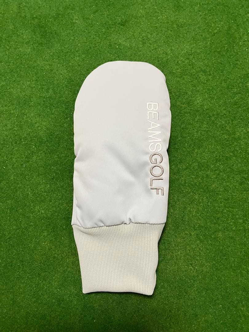 BEAMS GOLF グレー ミトン