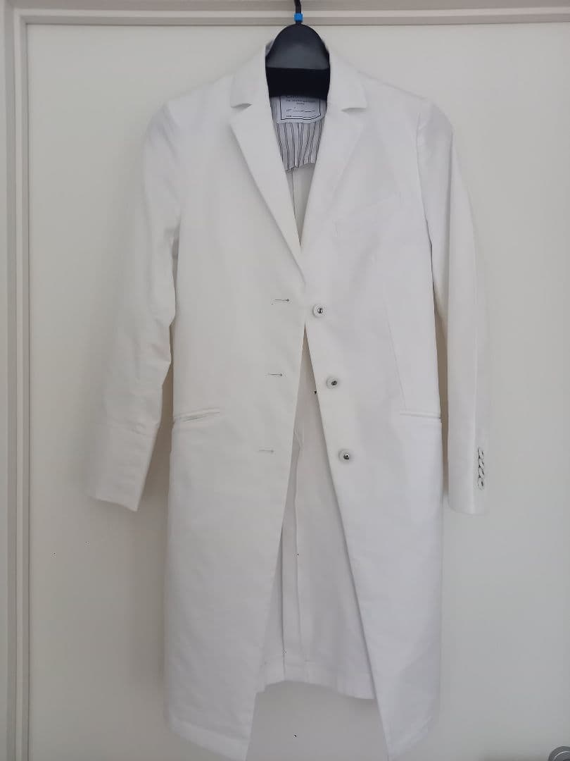 【クラシコ】ヌードフィットドクターコート／白衣／size：S