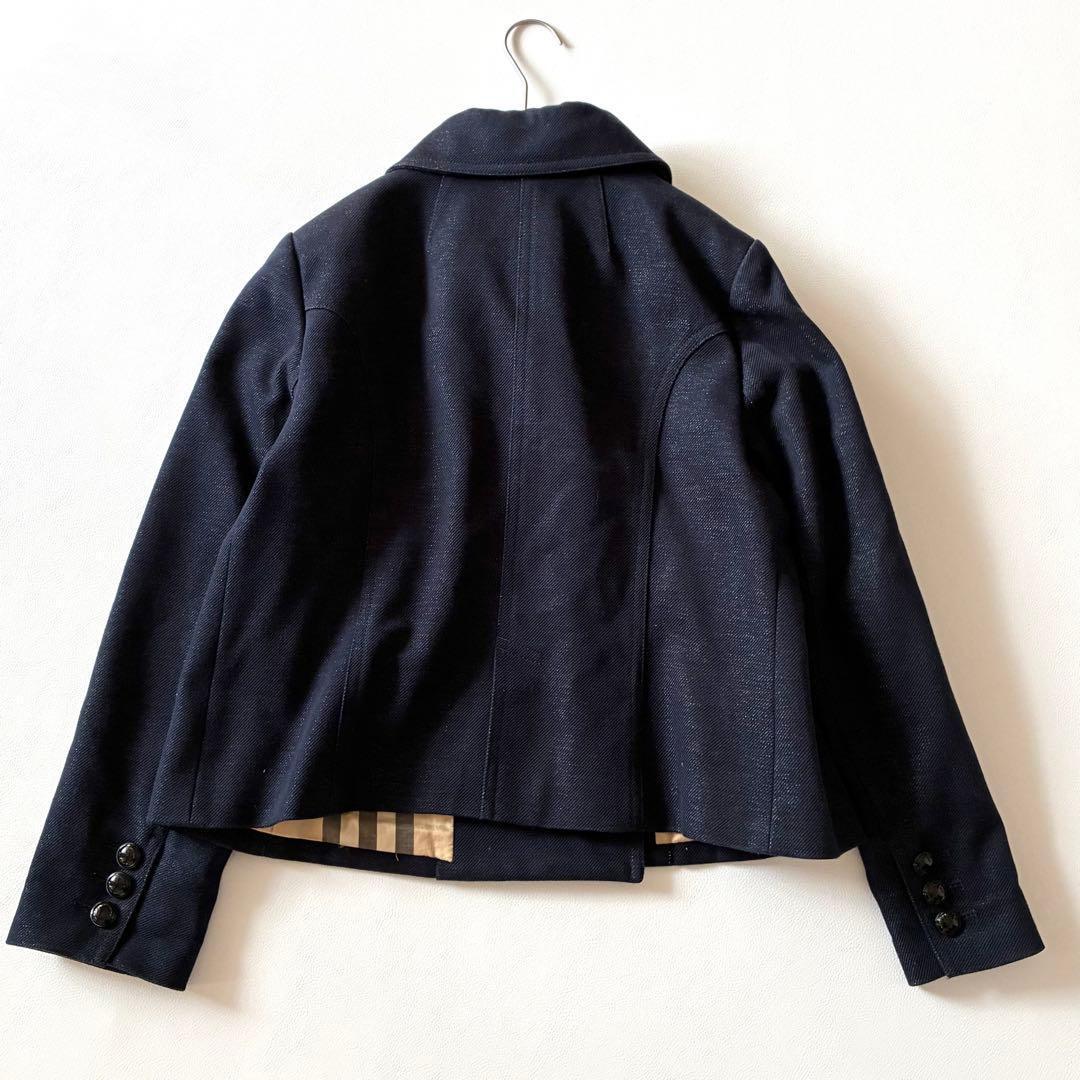極美品✨バーバリーロンドン　アウター　ダブルブレスト　チェック　大きいサイズ46