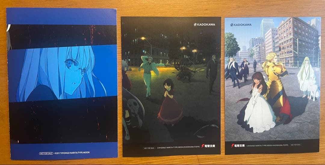 Fate/strange Fake 特典 小冊子 リーフレット 3冊セット