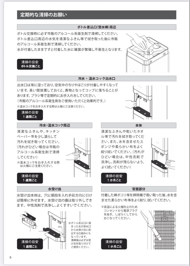 amadana ウォーターサーバー HC23D1L-PW-AW 新品未開封