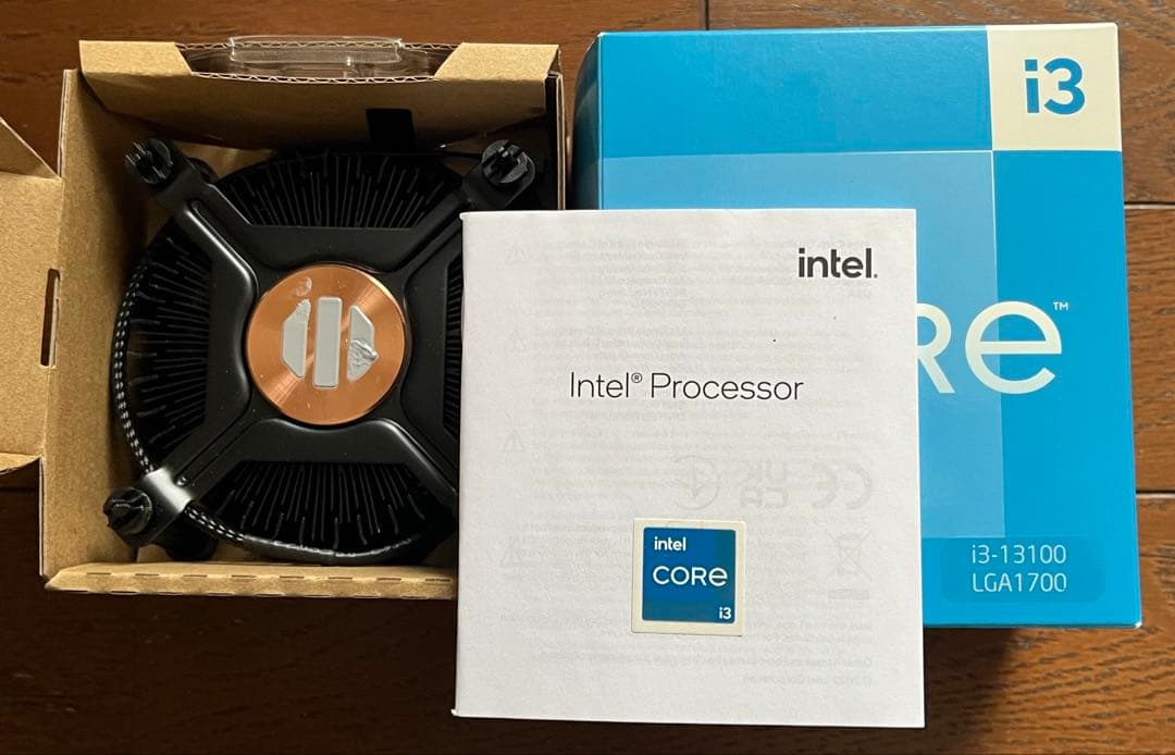 Intel Core i3-13100 第13世代 CPU LGA1700