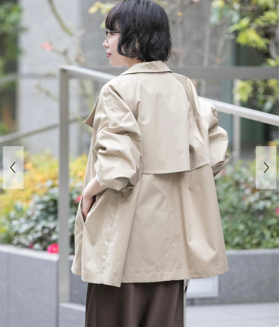 新品タグ付◉ URBAN RESEARCH スタンドカラーミドル丈トレンチコート