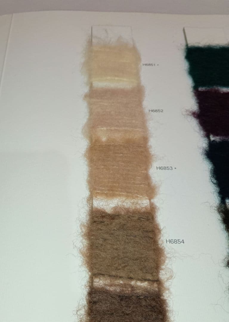 イタリア CAMISSIMO 2002-2003秋冬 LINEAPIU　糸見本帳
