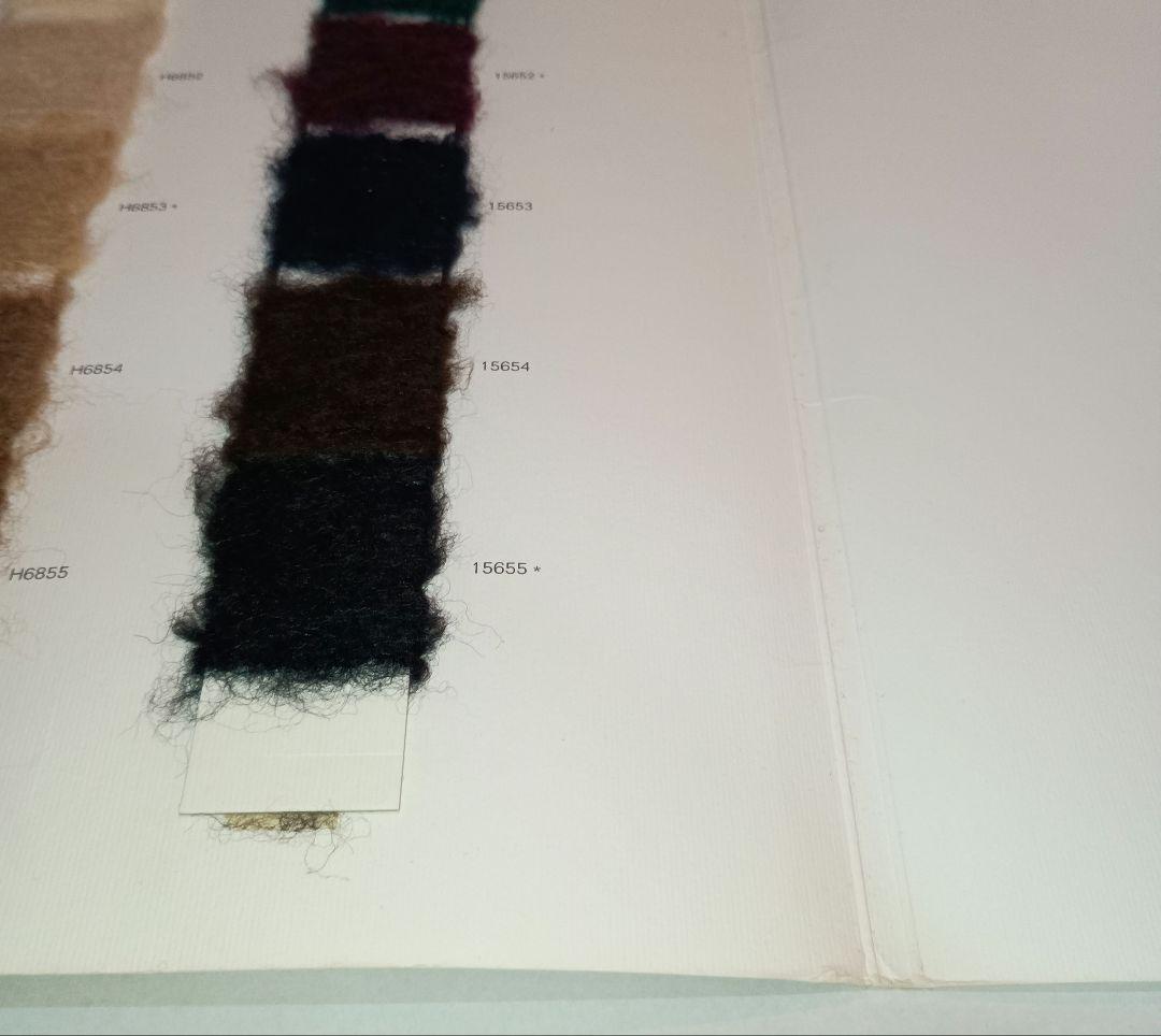 イタリア CAMISSIMO 2002-2003秋冬 LINEAPIU　糸見本帳
