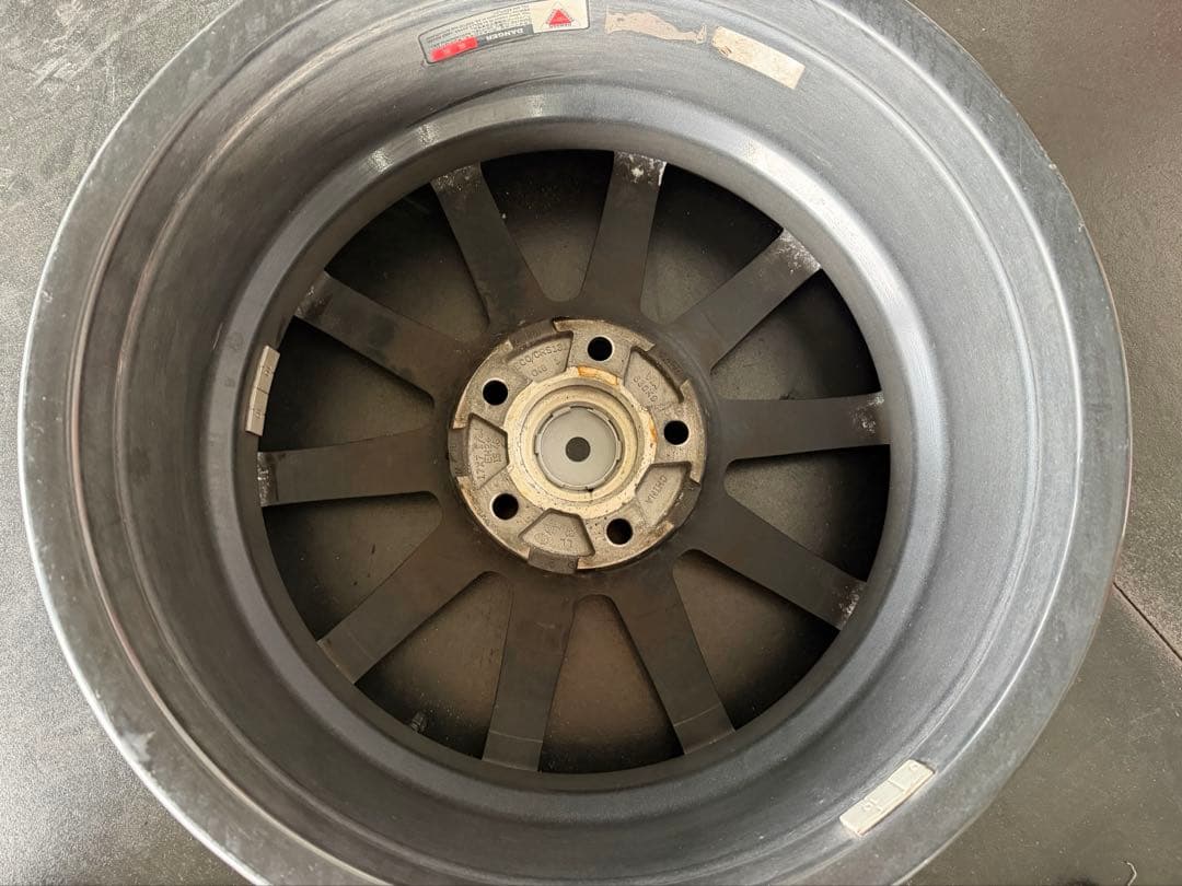 ECO FORME CRS131 ホイール 4本中古 5H120 17×7.5