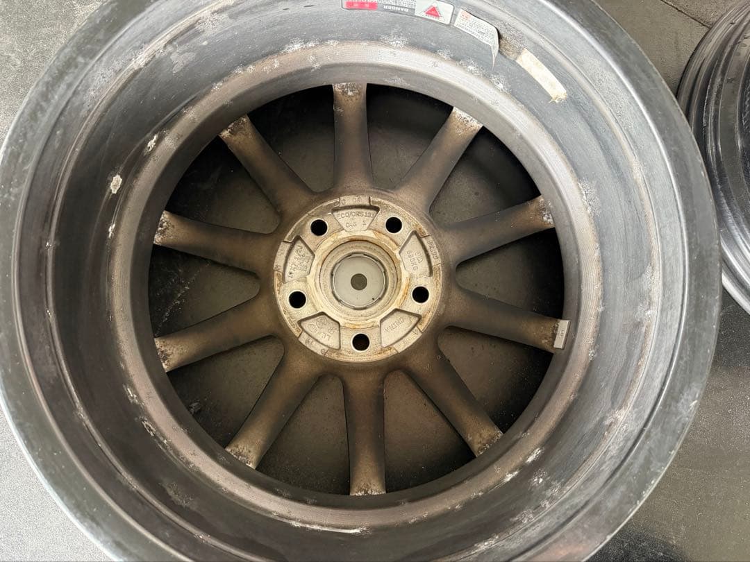 ECO FORME CRS131 ホイール 4本中古 5H120 17×7.5