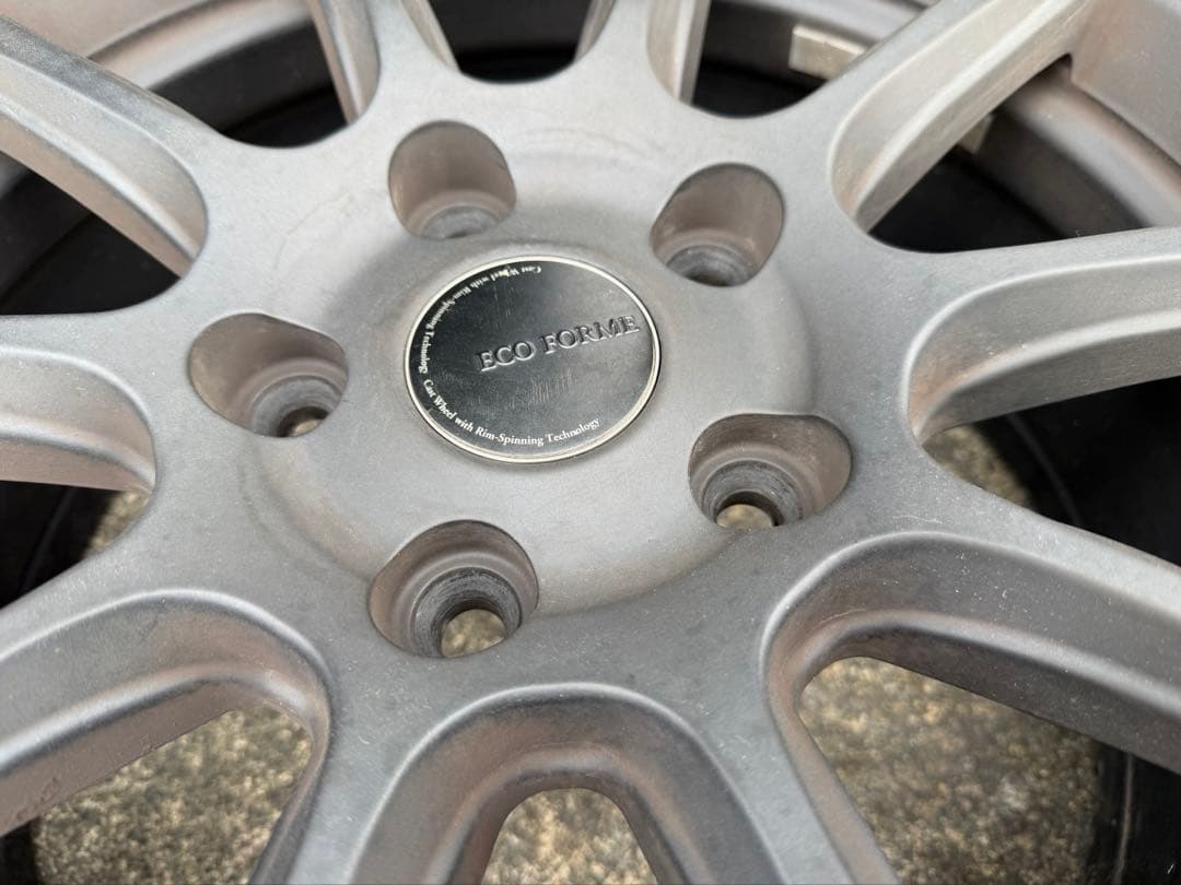 ECO FORME CRS131 ホイール 4本中古 5H120 17×7.5