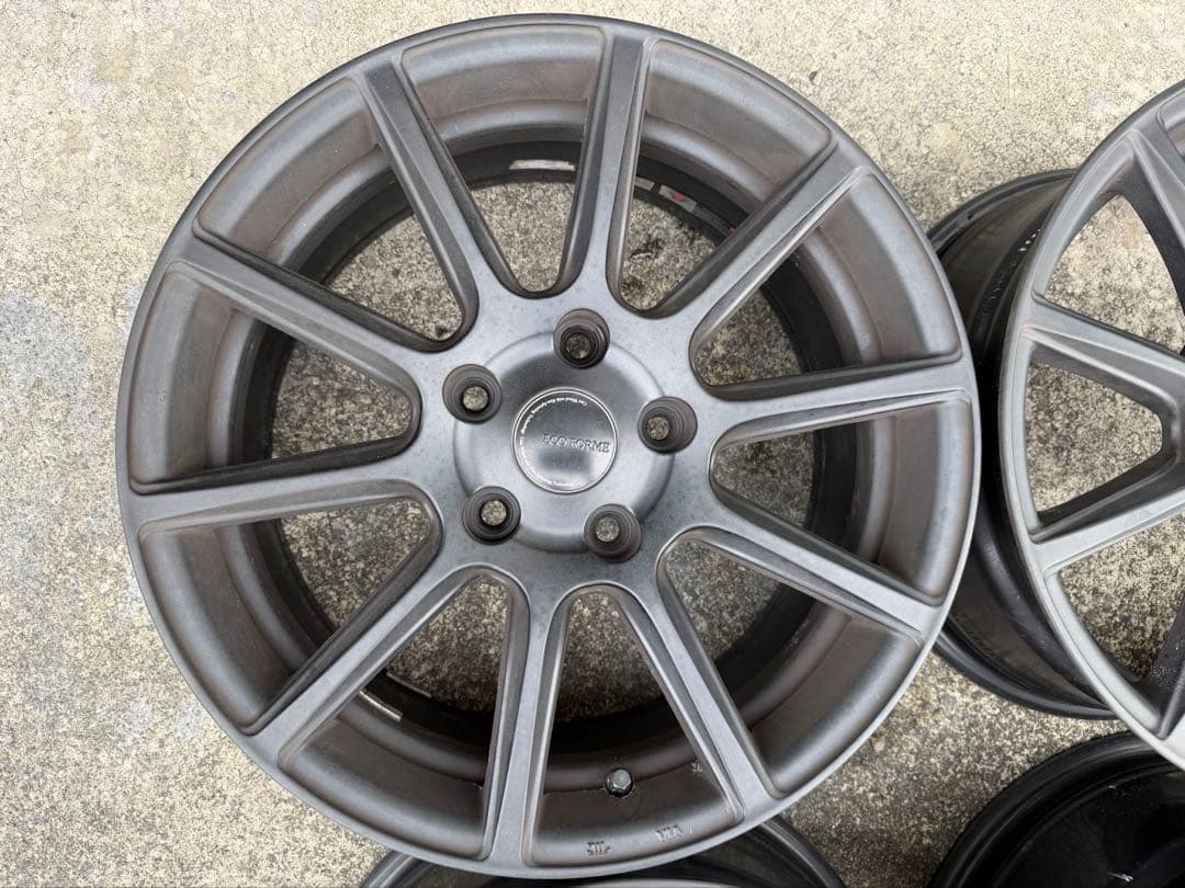 ECO FORME CRS131 ホイール 4本中古 5H120 17×7.5