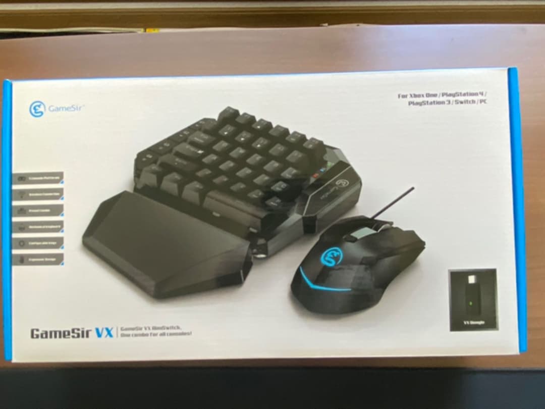 GameSir VX・ワイヤレス充電器付きマウスパッドのセット
