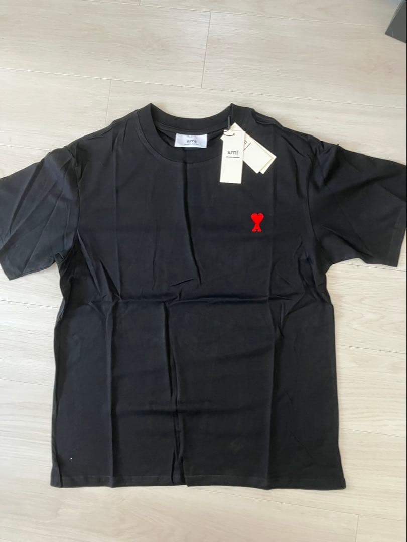 新品アミパリス(AmiParis)　半袖Tシャツ　Lサイズ　黒