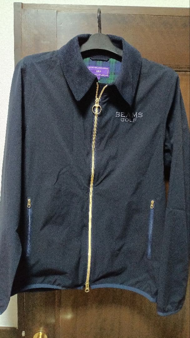 BEAMS GOLF PURPLE LABE　 ジャケット　ネイビー　Lサイズ