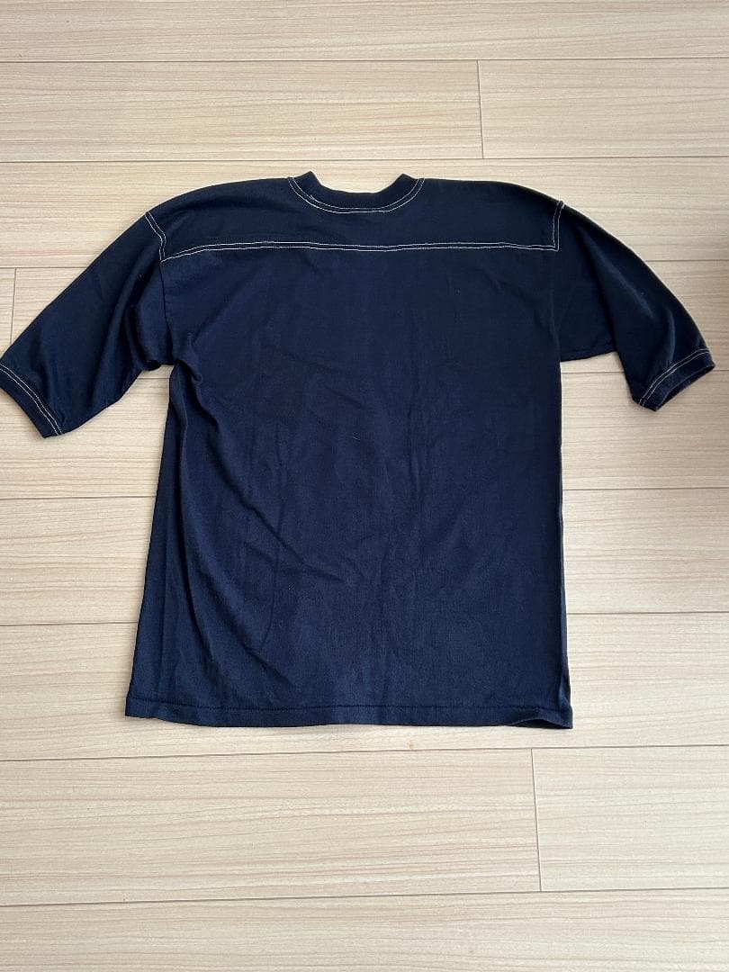 【70s Vintage】Sport T 五分袖フットボールT アニマル L