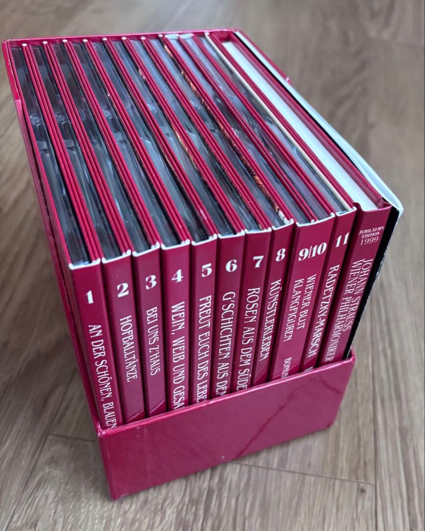 【国内解説書付き！11CD】ウィーンフィルによるヨハン・シュトラウス大全集BOX