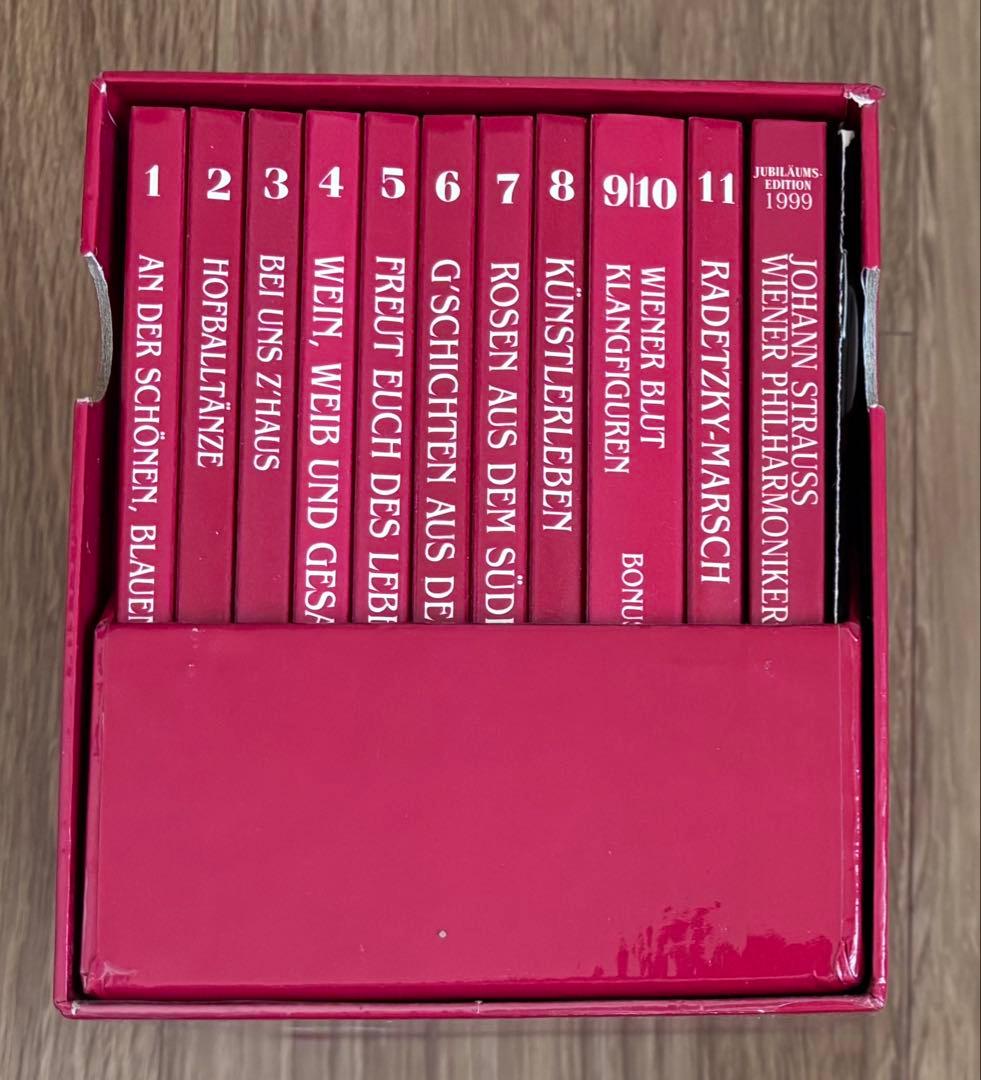 【国内解説書付き！11CD】ウィーンフィルによるヨハン・シュトラウス大全集BOX