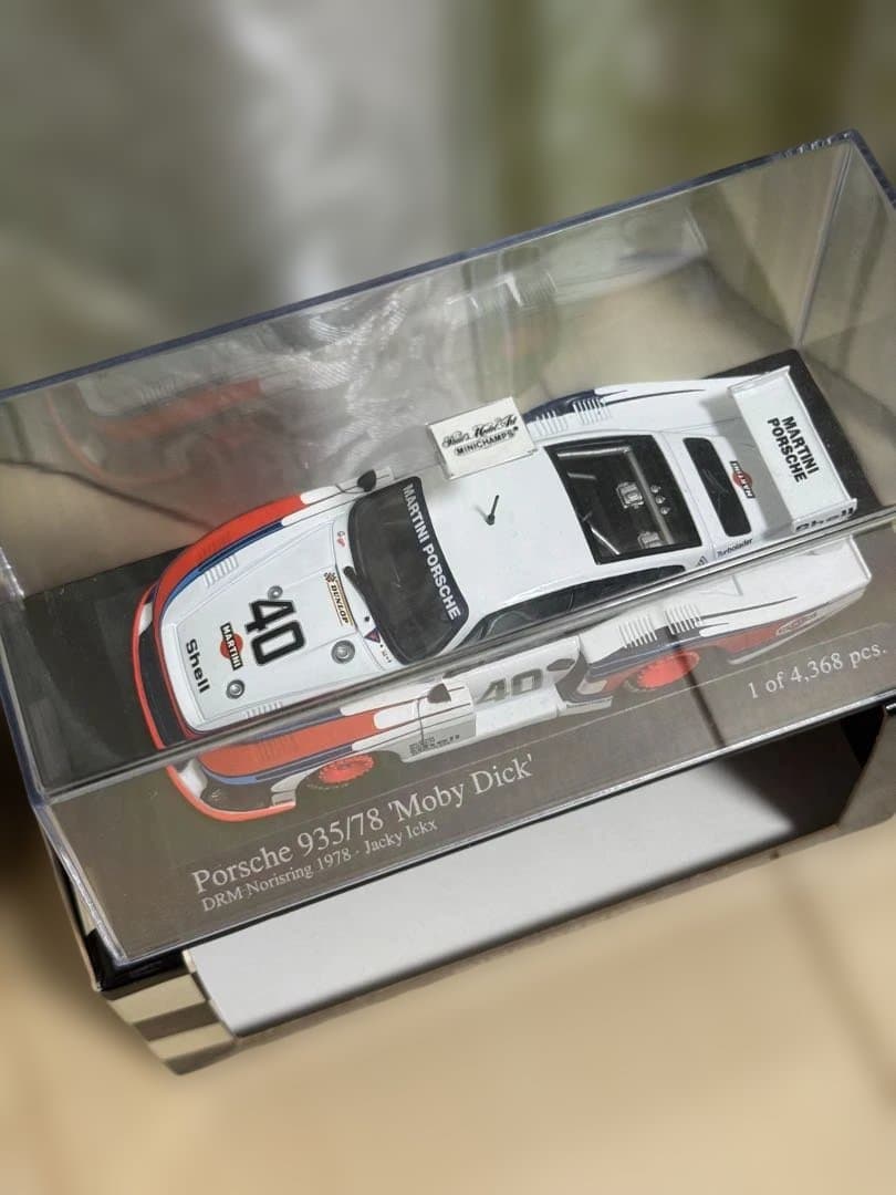 ミニカー Porsche 935/78 Moby Dick 1/43 MINICHAMPS