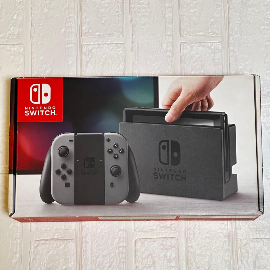 【前期モデル】ニンテンドースイッチ グレー ゲーム機 Switch 本体