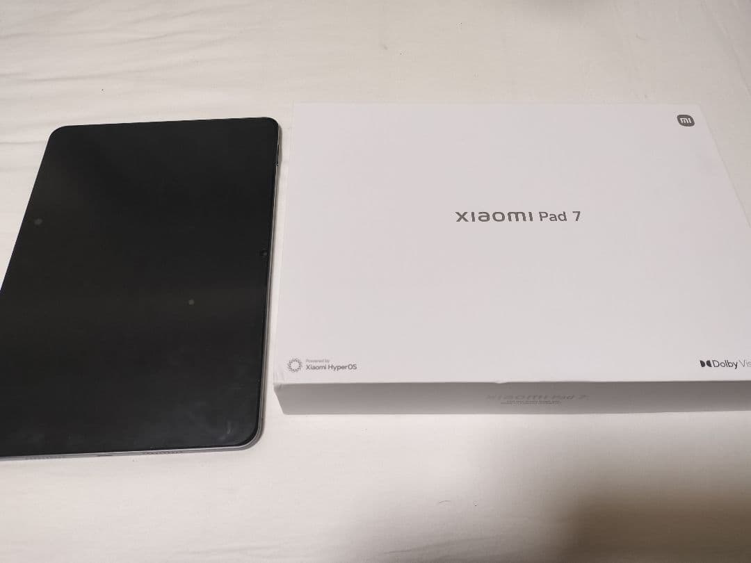 【ほぼ新品】Xiaomi Pad7 8GB 128GB グレー　ケース付き