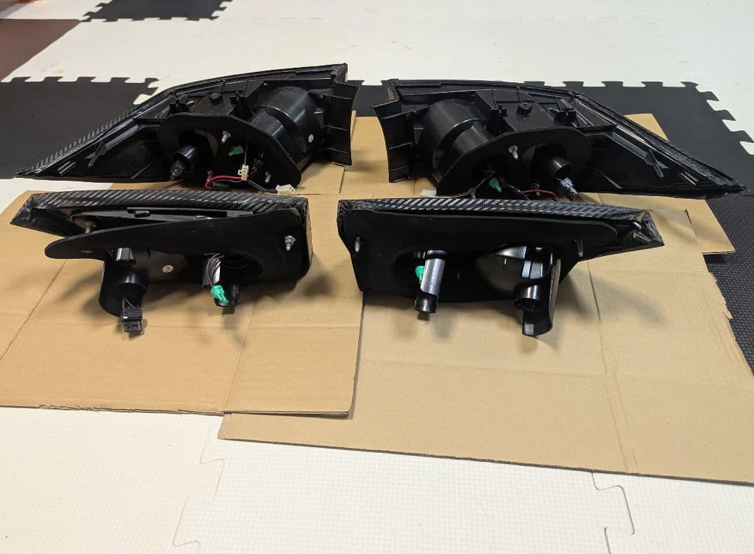 ゆ*の様 アキュラ TSXアコード CL7 LED テールランプ ブラックハウジ