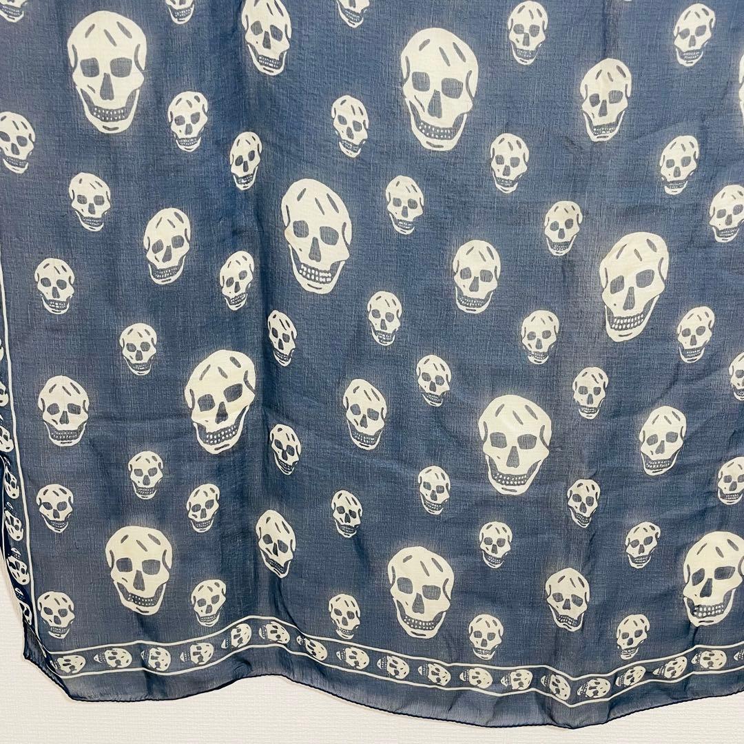 小物 Alexander McQueen Skull Scarf archive