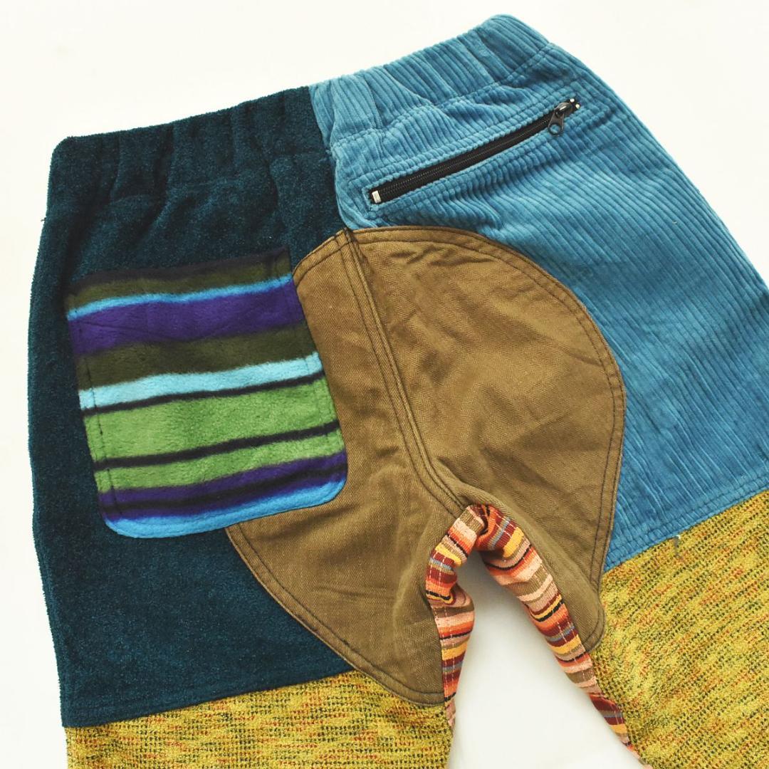 【GOODデザイン】 アールディーズ aldies クロップド パンツ 総柄