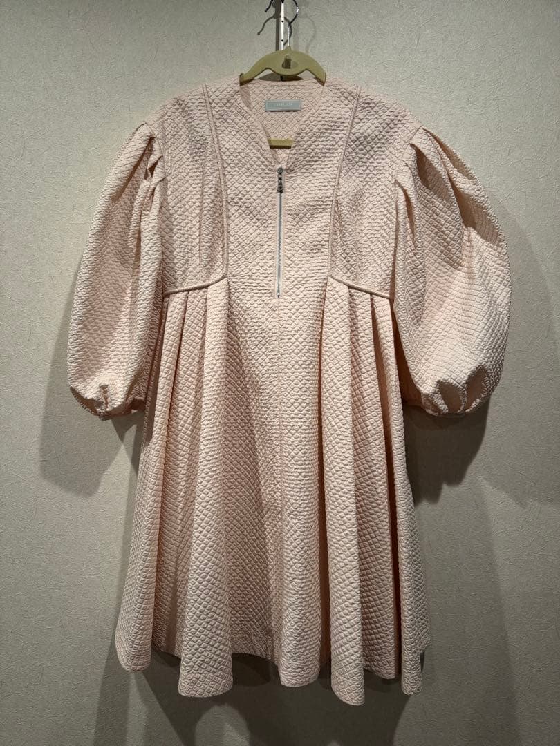 CELFORD ふくれジャガードワンピース　ピンク　セルフォード　Pink