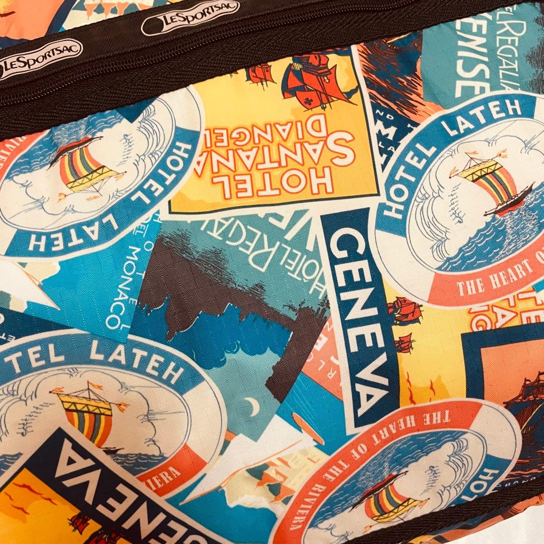 LeSportsac レスポートサック　ボストンバッグ　大容量　2way 旅行