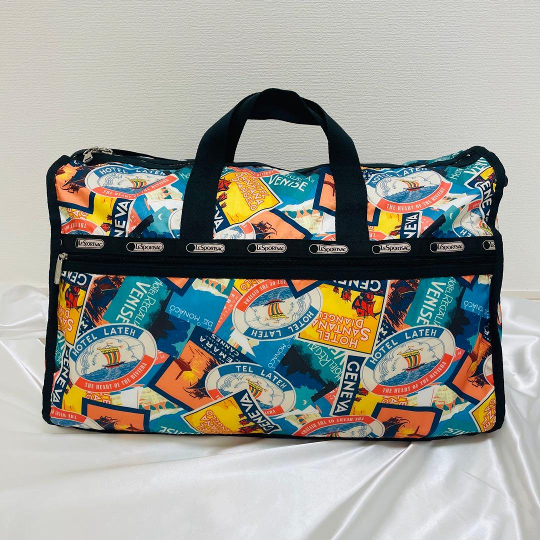 LeSportsac レスポートサック　ボストンバッグ　大容量　2way 旅行