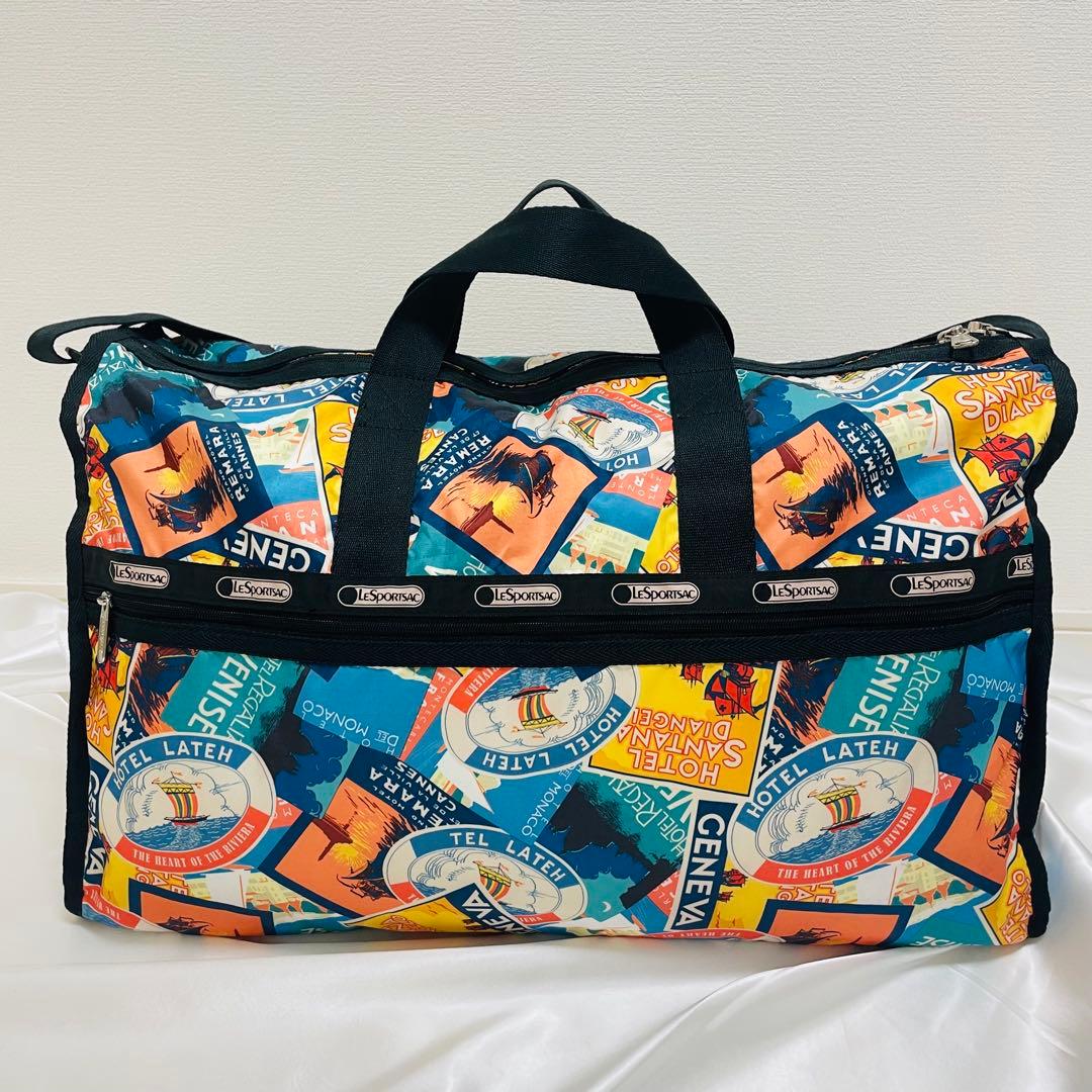 LeSportsac レスポートサック　ボストンバッグ　大容量　2way 旅行