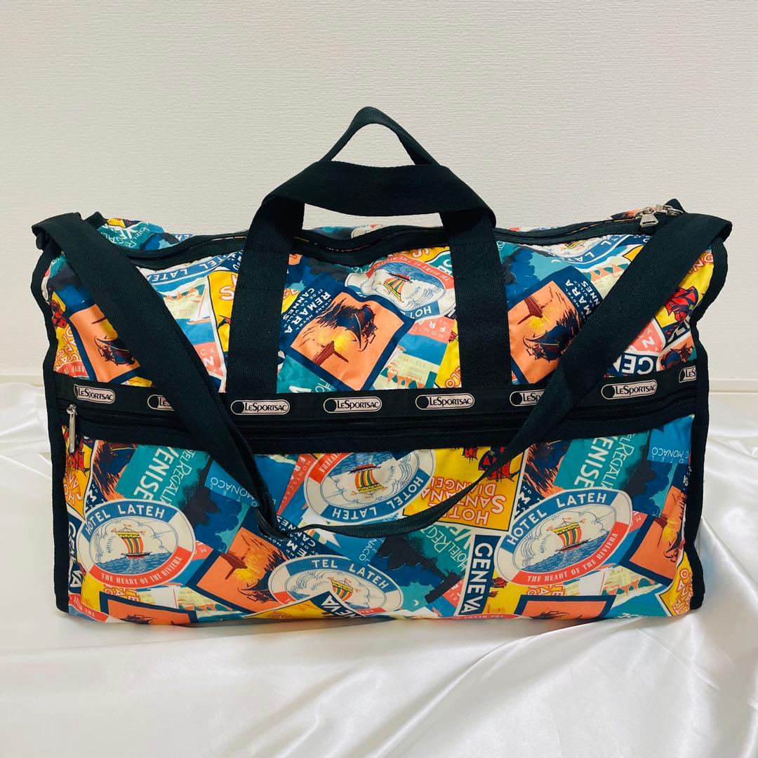 LeSportsac レスポートサック　ボストンバッグ　大容量　2way 旅行