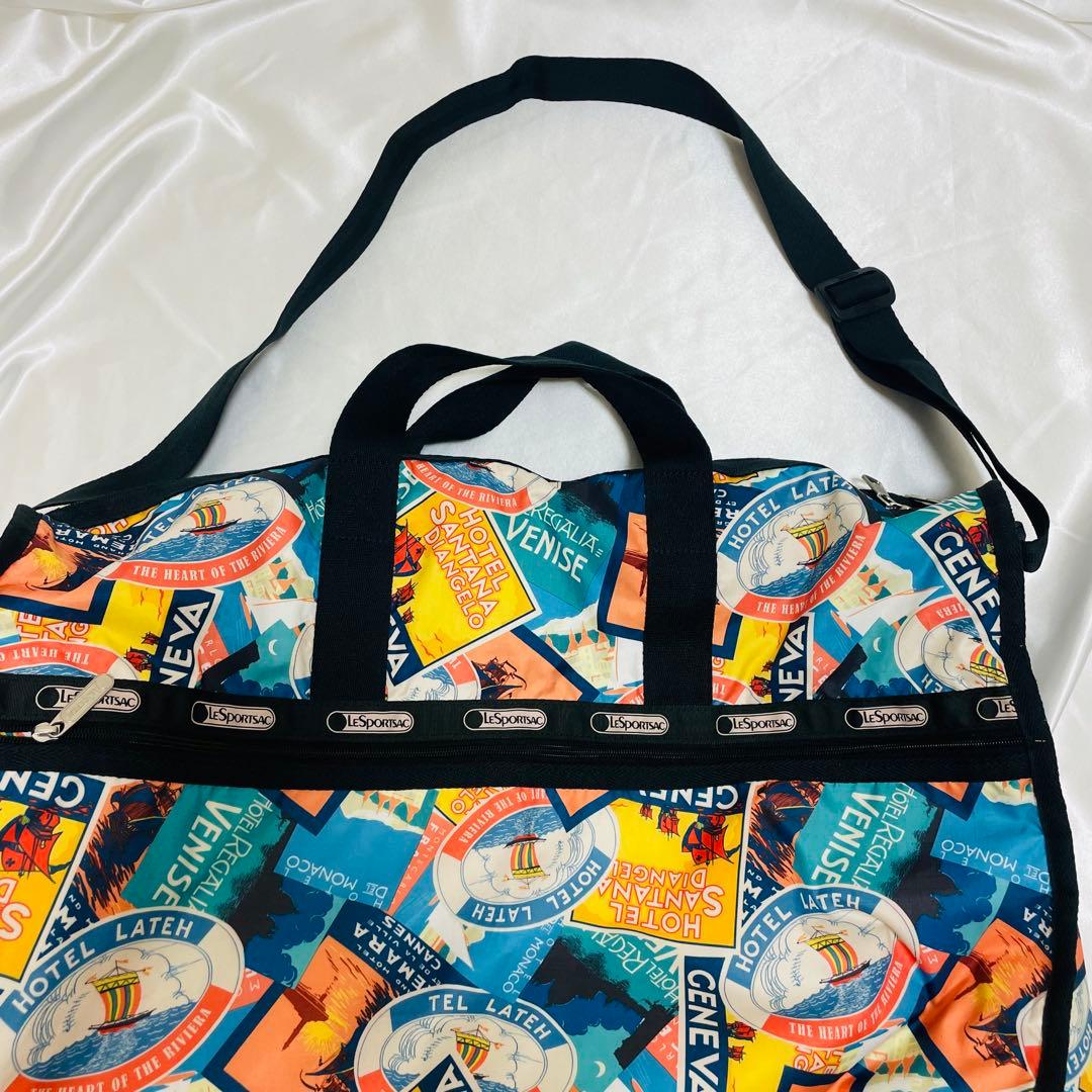 LeSportsac レスポートサック　ボストンバッグ　大容量　2way 旅行