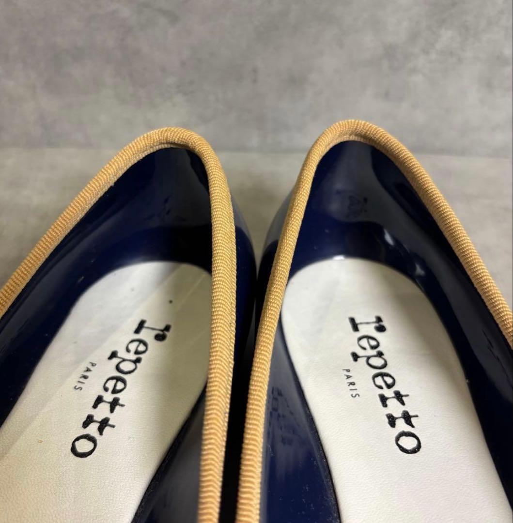 【希少サイズ】　Repetto　レペット　レインシューズ　ネイビー　41