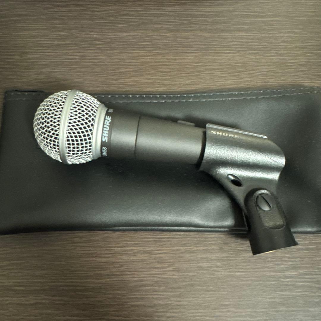 SHURE SM58SE ダイナミックマイク スイッチ付き 動作確認済 美品