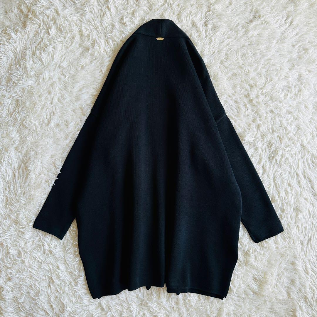 【極美品】ドゥーズィエムクラス Twinscotton ショートガウン ブラック