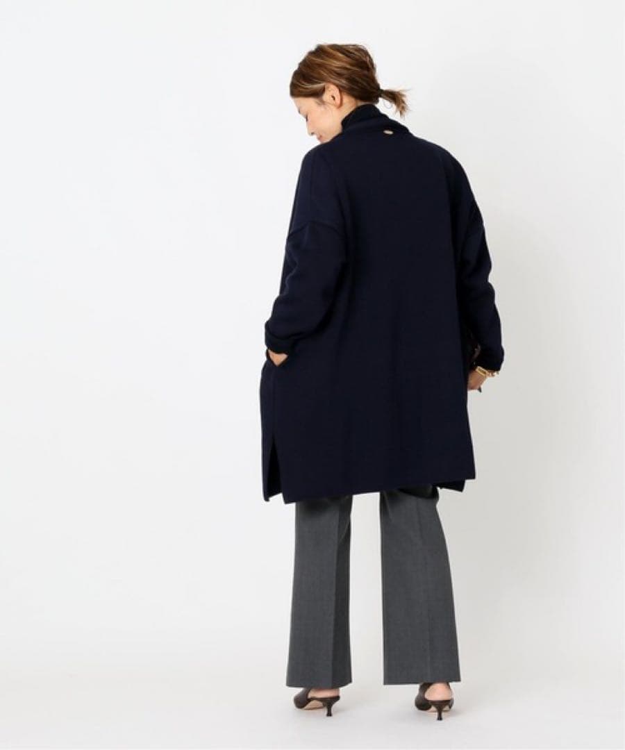 【極美品】ドゥーズィエムクラス Twinscotton ショートガウン ブラック