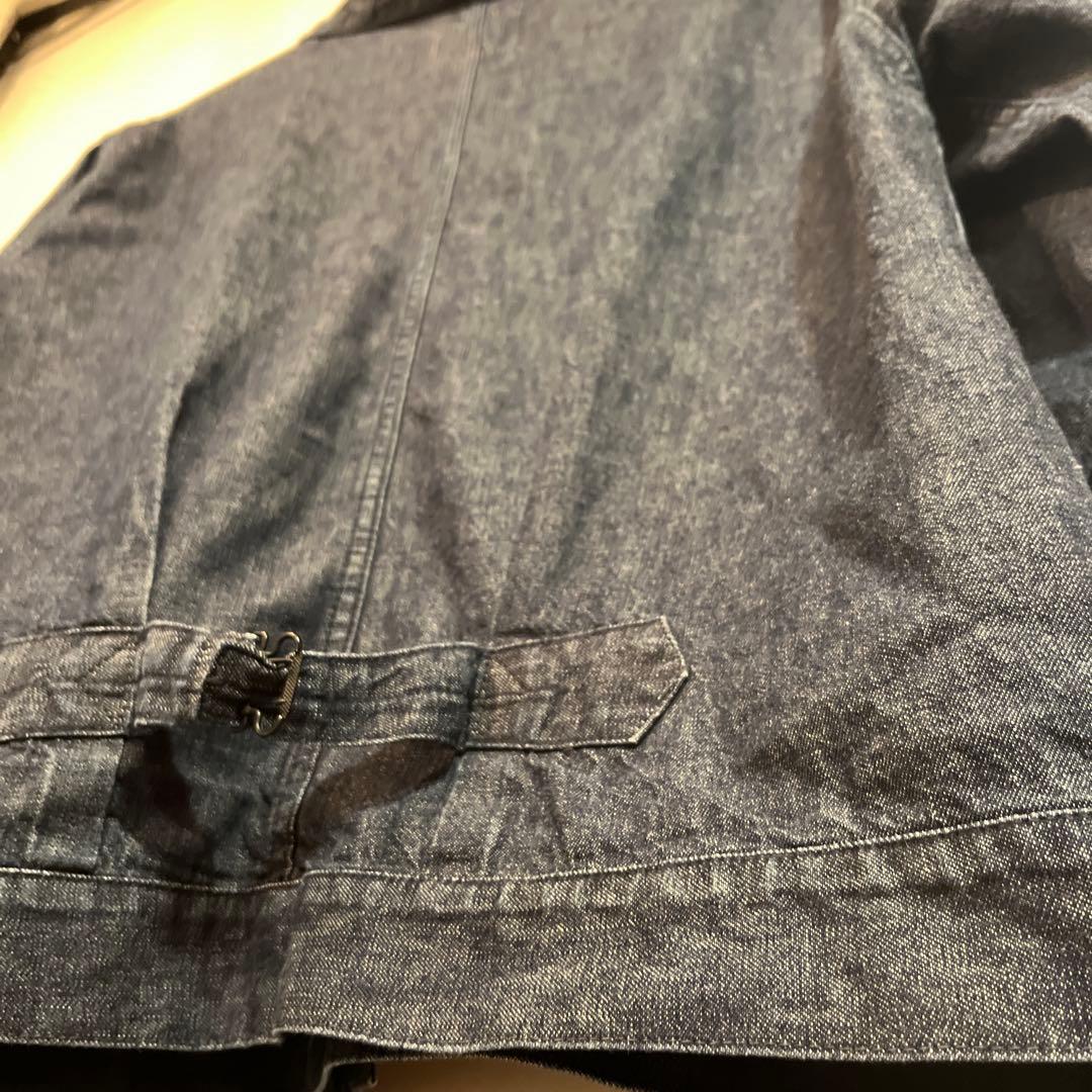 モトレザー　motoレザー motor カバーオール　M 11oz