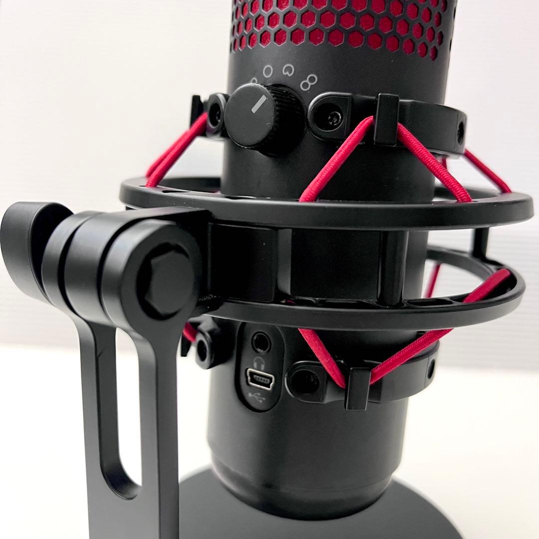 配信機器・PA機器・レコーディング機器 HyperX QuadCast HX-MICQC-BK