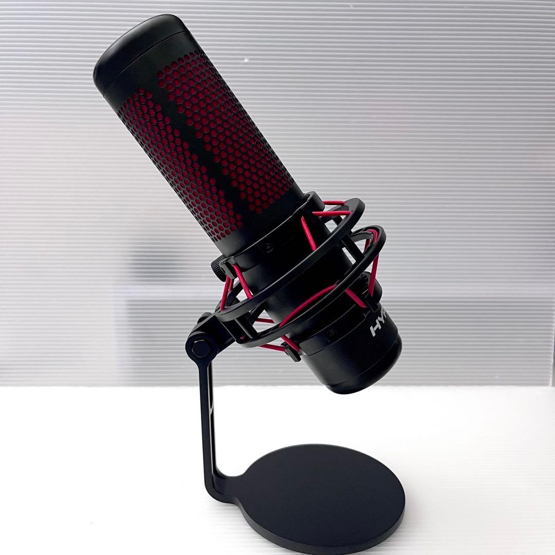 配信機器・PA機器・レコーディング機器 HyperX QuadCast HX-MICQC-BK
