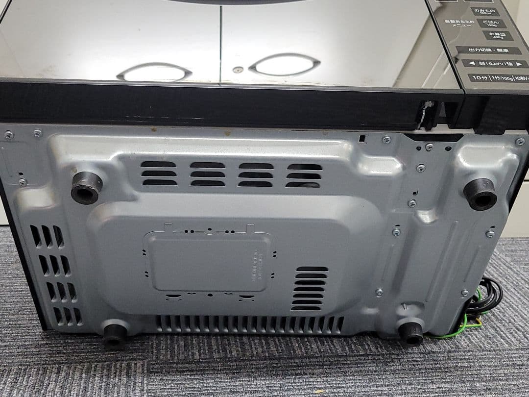 アイリスオーヤマ ミラーガラス 電子レンジ MO-FM1804-B 2021年製
