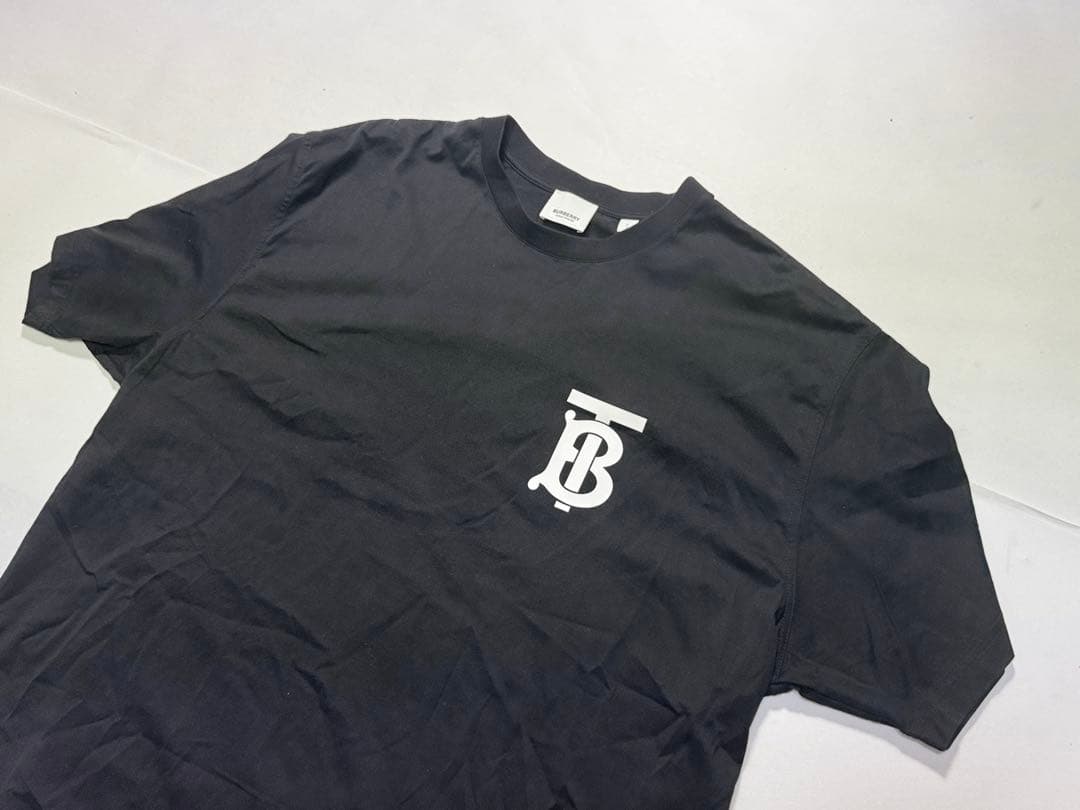 美品　Burberry London メンズ　Tシャツ　ブラック　ロゴ