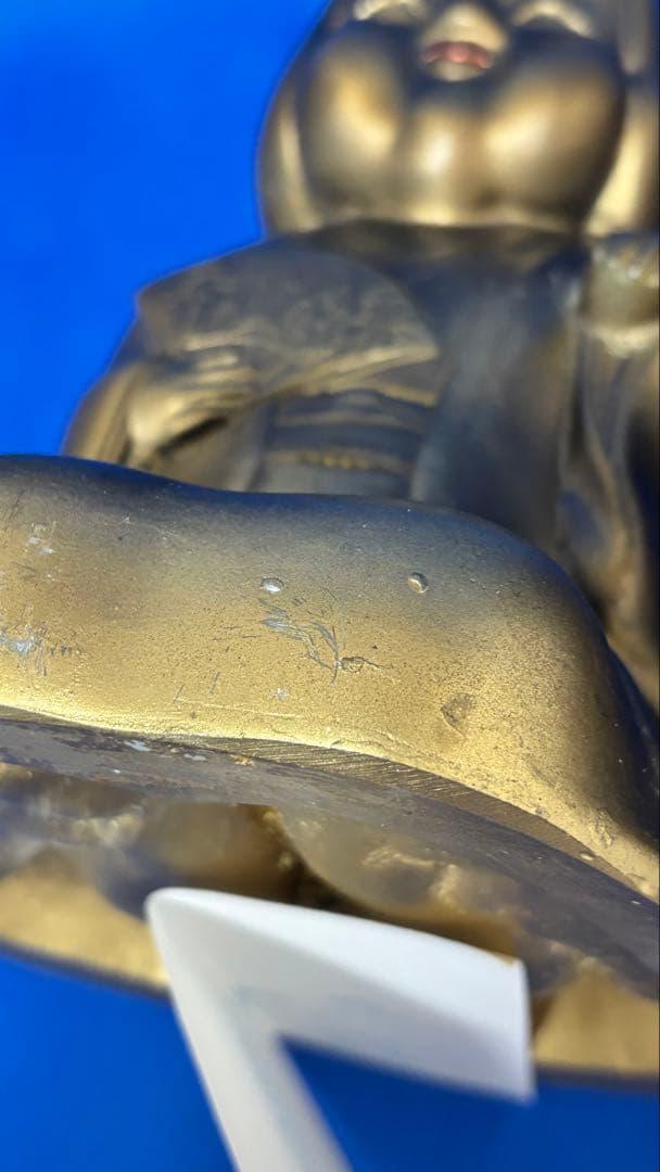 【2体セット】お多福像 春画　置物 お福さん おかめ 骨董品 手招き座像