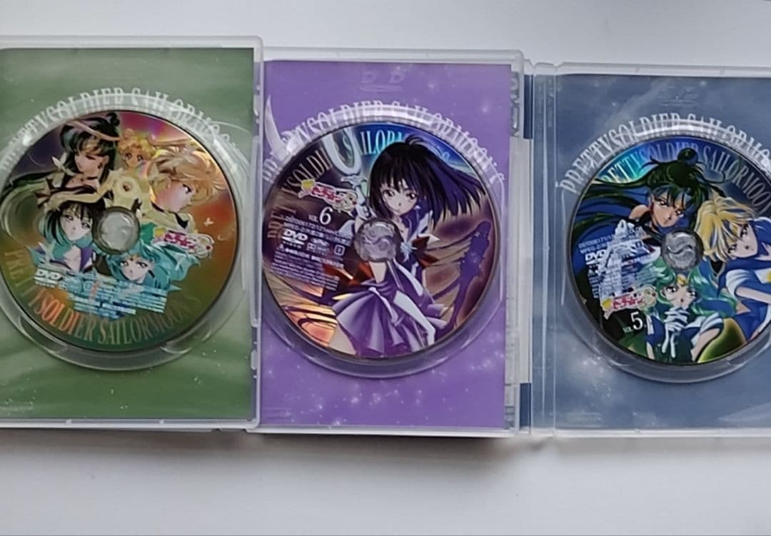 セル版　美少女戦士セーラームーンS 全7巻 DVD　メラミンコップ同梱割