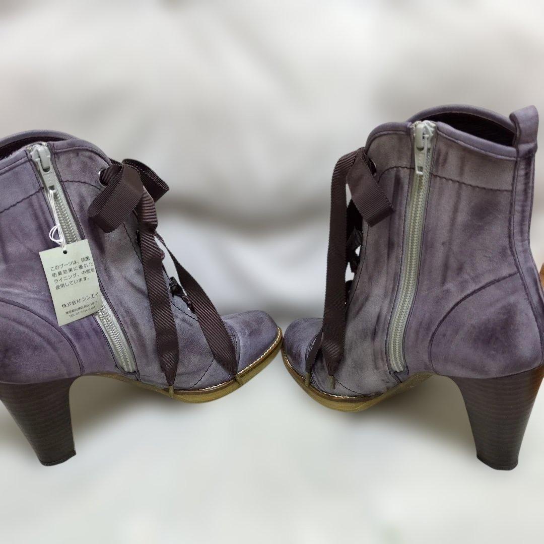 アナスイ ANNA SUI レースアップブーツ 24cm 未使用品