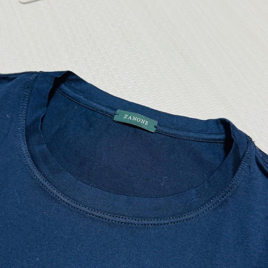 ザノーネ　ネイビー Tシャツ サイズ46