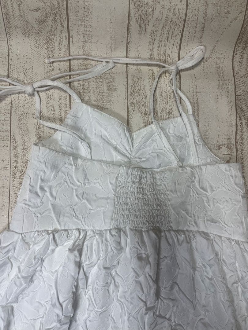お値下げ中POPPY BALLOON CAMI TUNIC ホワイト チュニック